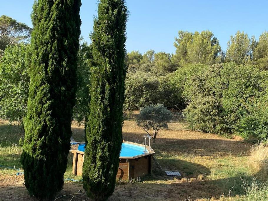 Maison Dans La Pinede Rognes Exterior foto